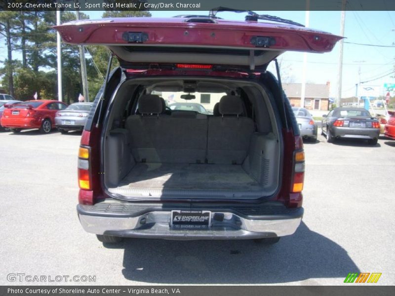 Sport Red Metallic / Gray/Dark Charcoal 2005 Chevrolet Tahoe LS