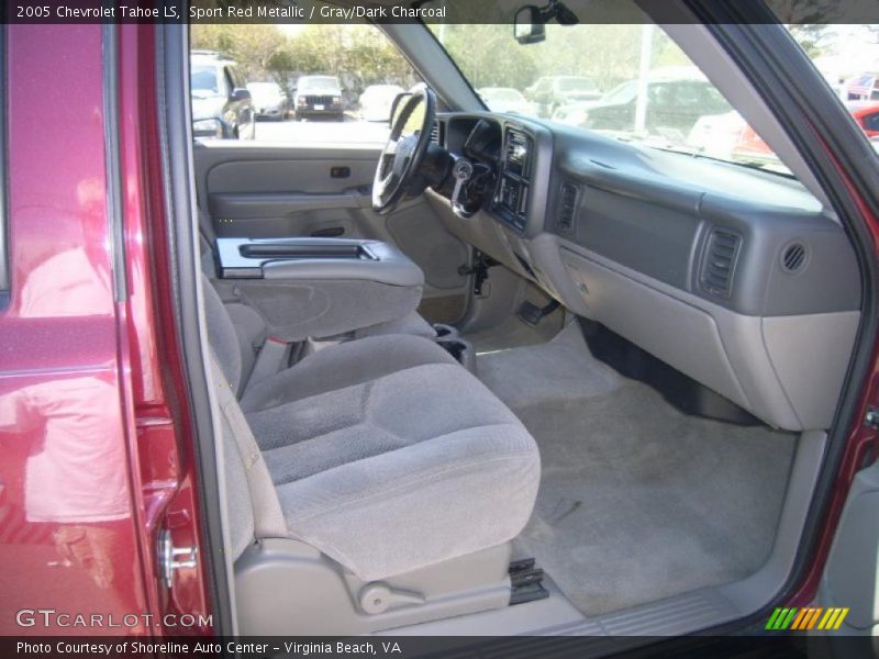 Sport Red Metallic / Gray/Dark Charcoal 2005 Chevrolet Tahoe LS