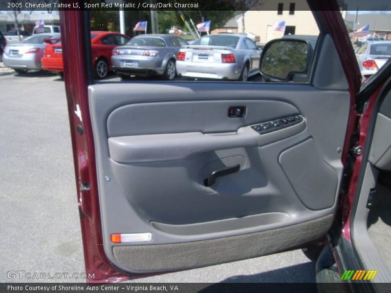 Sport Red Metallic / Gray/Dark Charcoal 2005 Chevrolet Tahoe LS