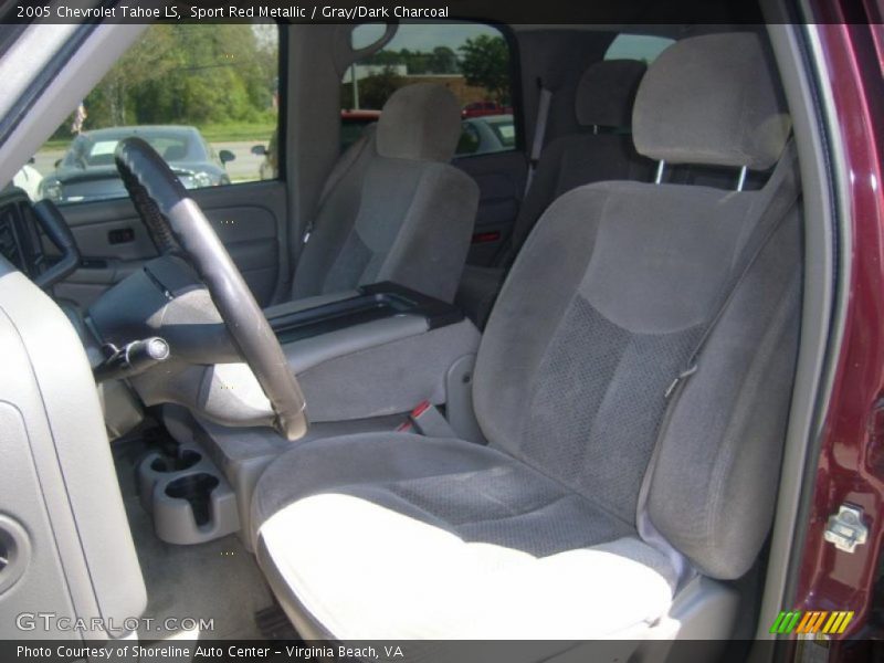Sport Red Metallic / Gray/Dark Charcoal 2005 Chevrolet Tahoe LS