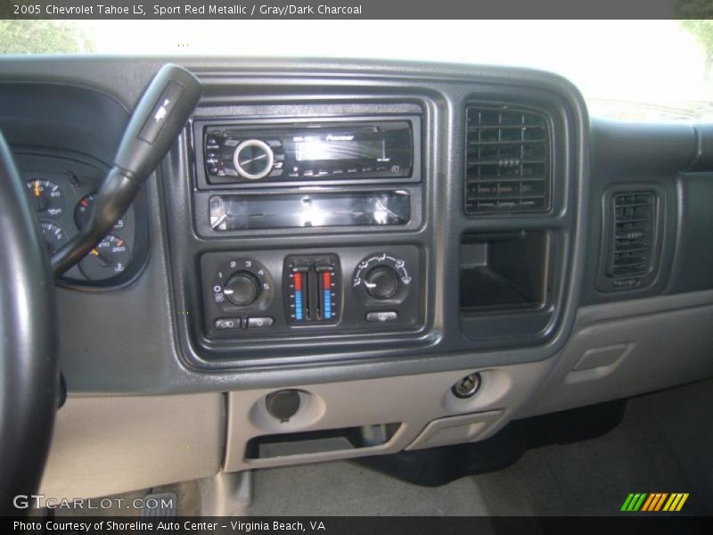 Sport Red Metallic / Gray/Dark Charcoal 2005 Chevrolet Tahoe LS