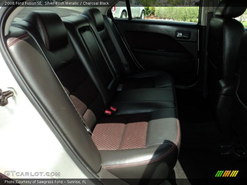 Silver Birch Metallic / Charcoal Black 2008 Ford Fusion SE