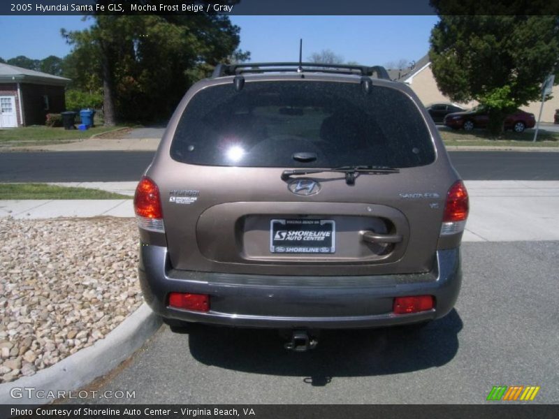 Mocha Frost Beige / Gray 2005 Hyundai Santa Fe GLS