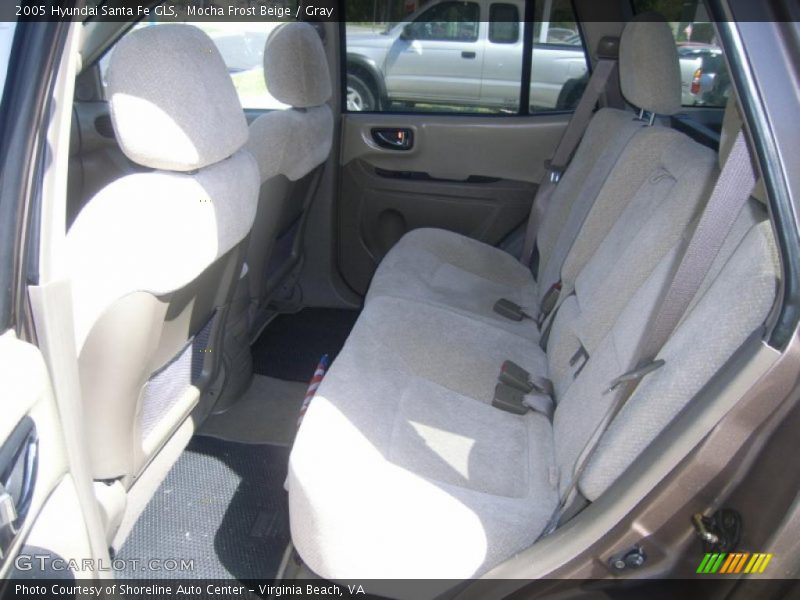 Mocha Frost Beige / Gray 2005 Hyundai Santa Fe GLS