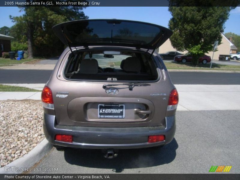 Mocha Frost Beige / Gray 2005 Hyundai Santa Fe GLS