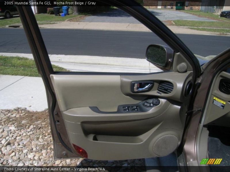 Mocha Frost Beige / Gray 2005 Hyundai Santa Fe GLS