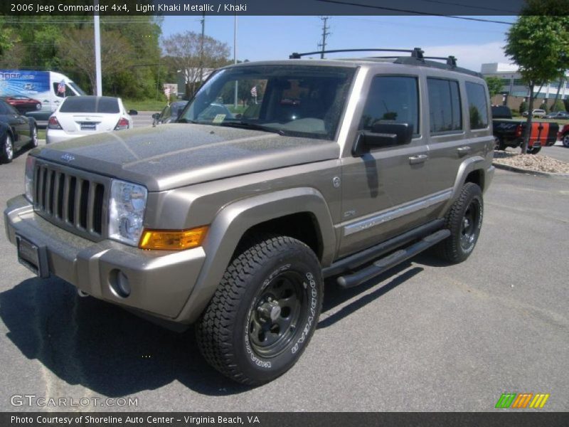 Light Khaki Metallic / Khaki 2006 Jeep Commander 4x4