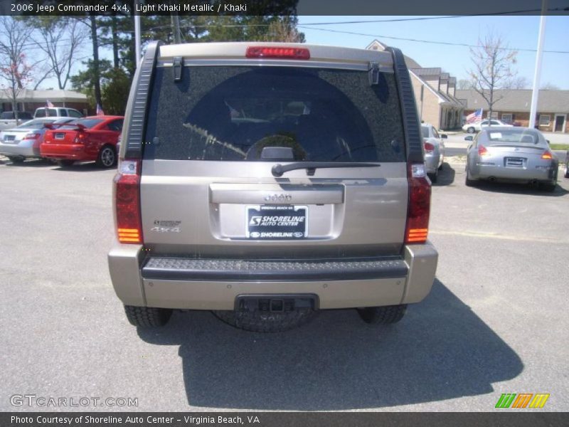 Light Khaki Metallic / Khaki 2006 Jeep Commander 4x4
