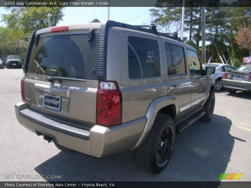 Light Khaki Metallic / Khaki 2006 Jeep Commander 4x4