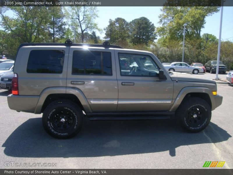 Light Khaki Metallic / Khaki 2006 Jeep Commander 4x4