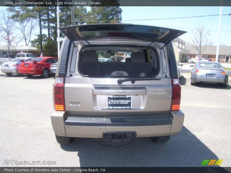 Light Khaki Metallic / Khaki 2006 Jeep Commander 4x4