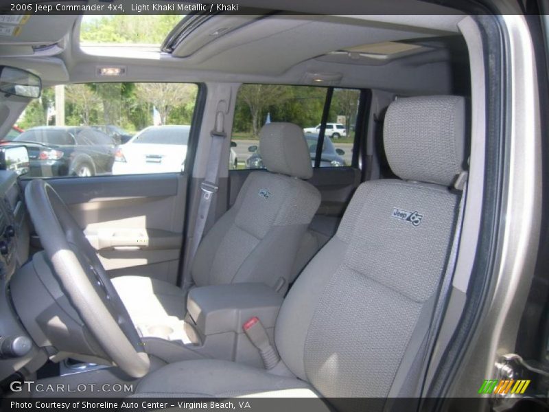 Light Khaki Metallic / Khaki 2006 Jeep Commander 4x4