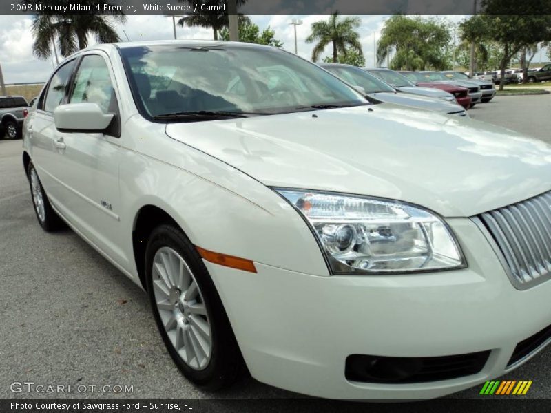 White Suede / Camel 2008 Mercury Milan I4 Premier