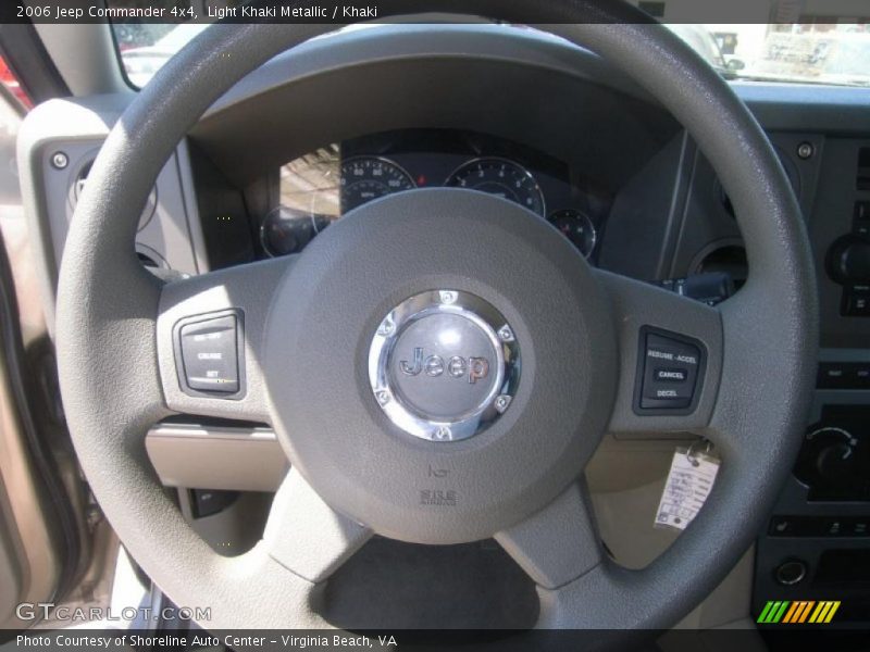 Light Khaki Metallic / Khaki 2006 Jeep Commander 4x4