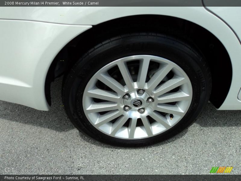White Suede / Camel 2008 Mercury Milan I4 Premier