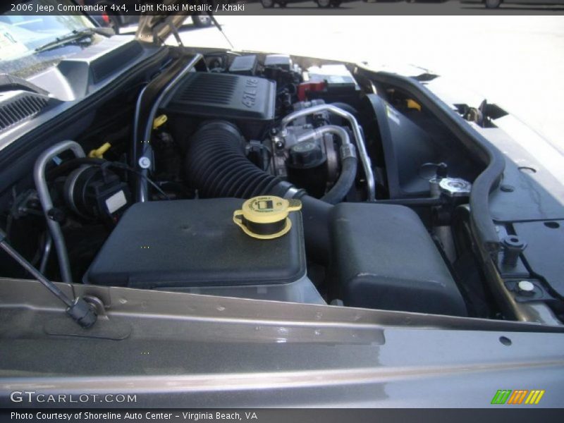 Light Khaki Metallic / Khaki 2006 Jeep Commander 4x4