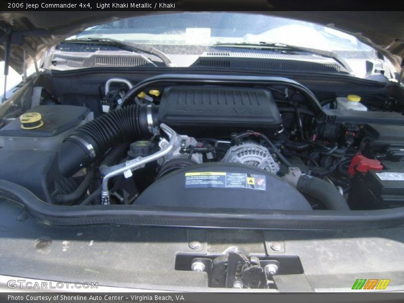 Light Khaki Metallic / Khaki 2006 Jeep Commander 4x4