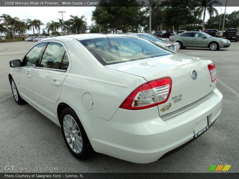 White Suede / Camel 2008 Mercury Milan I4 Premier