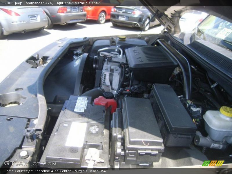 Light Khaki Metallic / Khaki 2006 Jeep Commander 4x4