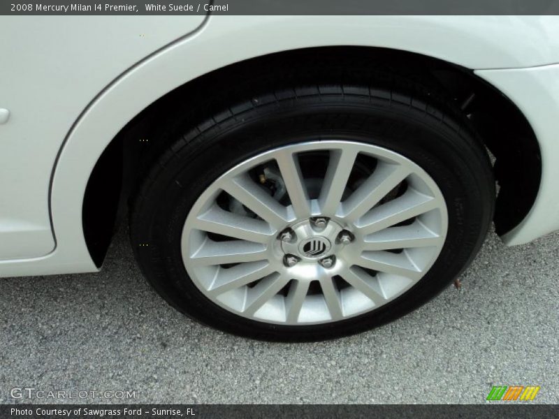 White Suede / Camel 2008 Mercury Milan I4 Premier