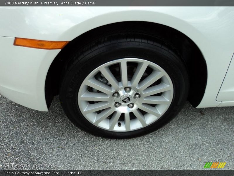 White Suede / Camel 2008 Mercury Milan I4 Premier