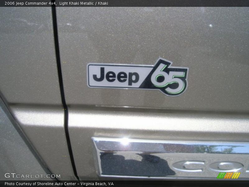 Light Khaki Metallic / Khaki 2006 Jeep Commander 4x4