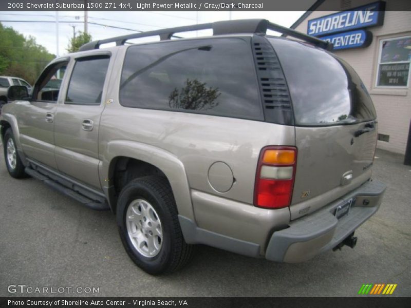 Light Pewter Metallic / Gray/Dark Charcoal 2003 Chevrolet Suburban 1500 Z71 4x4