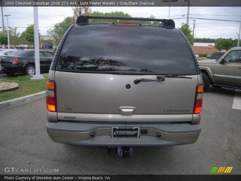 Light Pewter Metallic / Gray/Dark Charcoal 2003 Chevrolet Suburban 1500 Z71 4x4