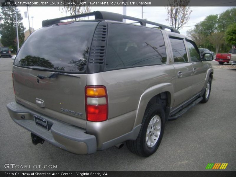 Light Pewter Metallic / Gray/Dark Charcoal 2003 Chevrolet Suburban 1500 Z71 4x4