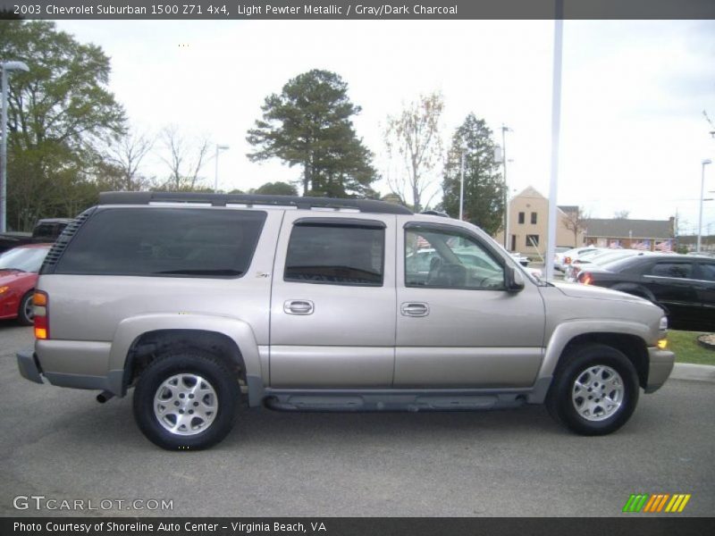 Light Pewter Metallic / Gray/Dark Charcoal 2003 Chevrolet Suburban 1500 Z71 4x4