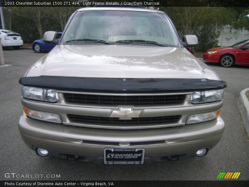 Light Pewter Metallic / Gray/Dark Charcoal 2003 Chevrolet Suburban 1500 Z71 4x4