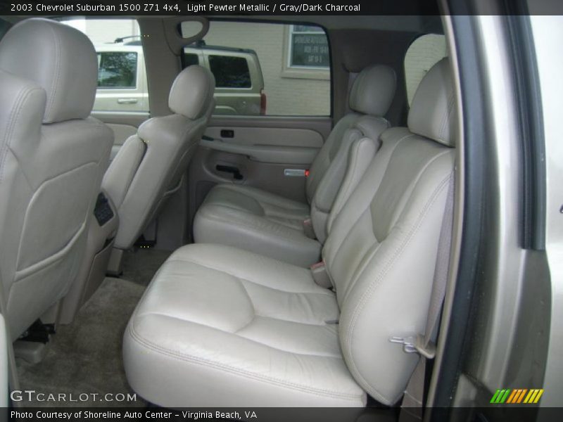 Light Pewter Metallic / Gray/Dark Charcoal 2003 Chevrolet Suburban 1500 Z71 4x4