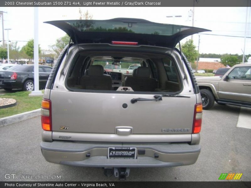 Light Pewter Metallic / Gray/Dark Charcoal 2003 Chevrolet Suburban 1500 Z71 4x4