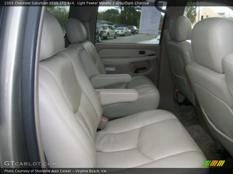 Light Pewter Metallic / Gray/Dark Charcoal 2003 Chevrolet Suburban 1500 Z71 4x4