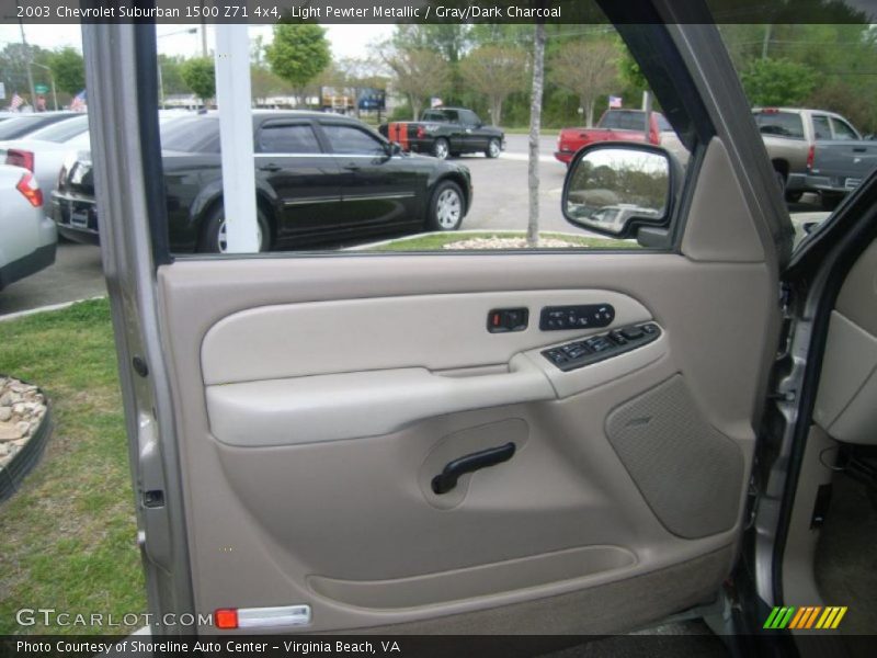 Light Pewter Metallic / Gray/Dark Charcoal 2003 Chevrolet Suburban 1500 Z71 4x4