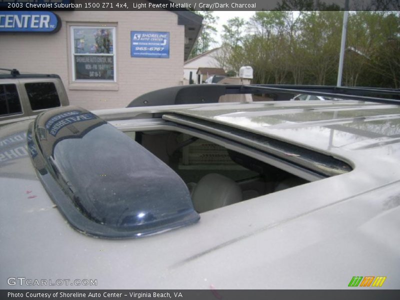 Light Pewter Metallic / Gray/Dark Charcoal 2003 Chevrolet Suburban 1500 Z71 4x4