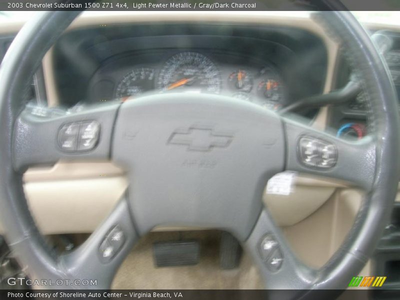 Light Pewter Metallic / Gray/Dark Charcoal 2003 Chevrolet Suburban 1500 Z71 4x4