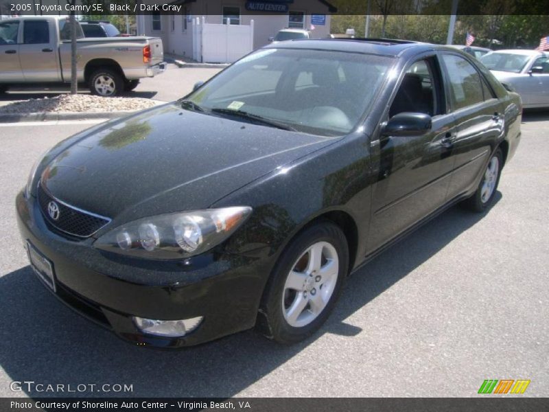 Black / Dark Gray 2005 Toyota Camry SE