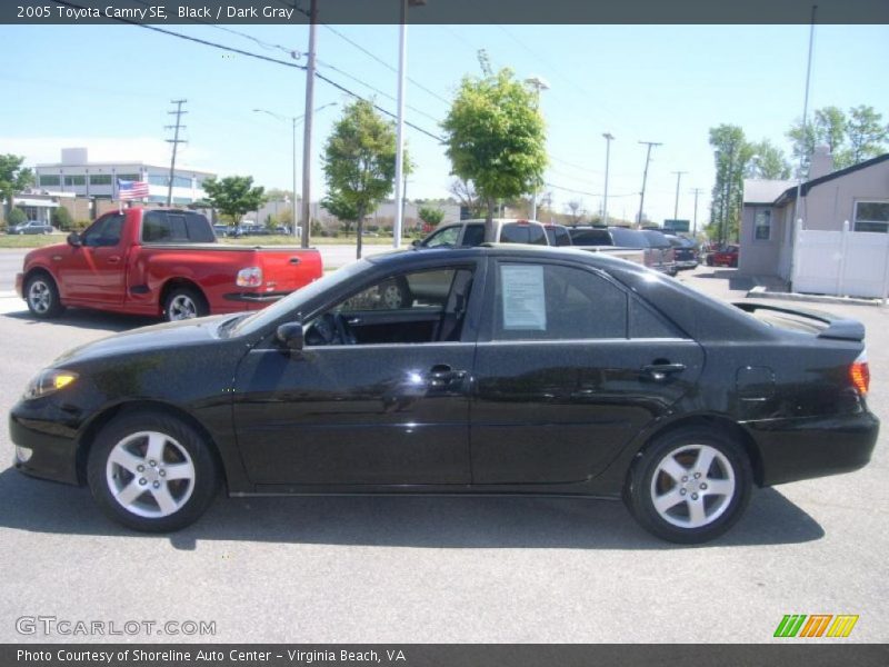 Black / Dark Gray 2005 Toyota Camry SE