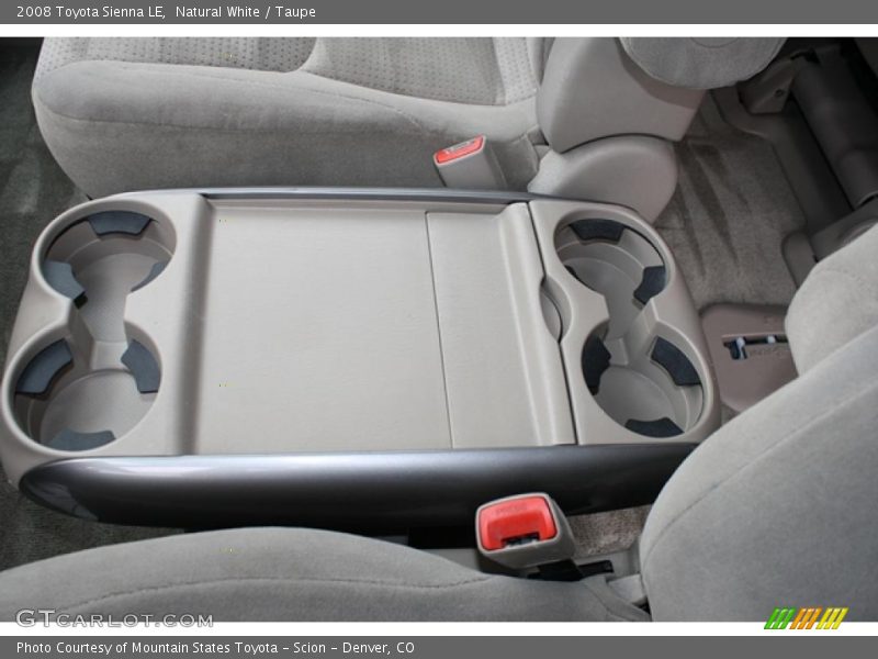 Natural White / Taupe 2008 Toyota Sienna LE