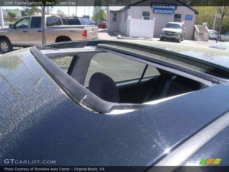 Black / Dark Gray 2005 Toyota Camry SE