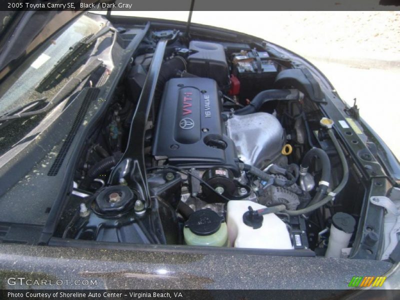 Black / Dark Gray 2005 Toyota Camry SE