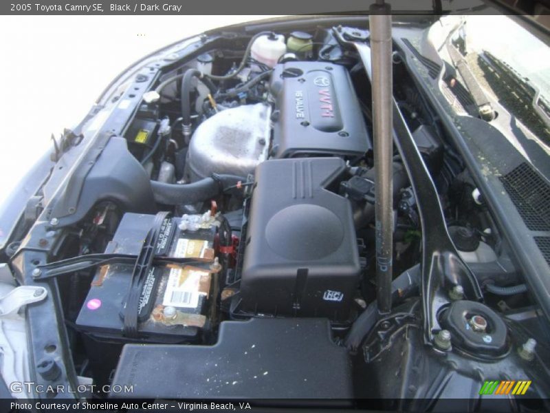Black / Dark Gray 2005 Toyota Camry SE