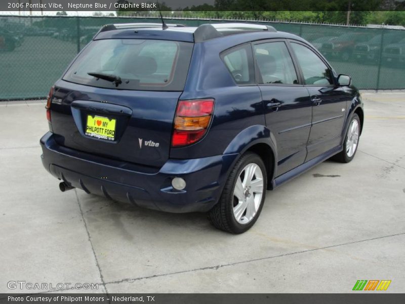 Neptune Blue / Graphite Black 2006 Pontiac Vibe