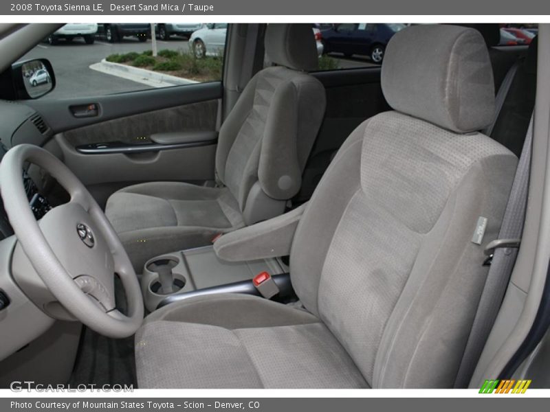 Desert Sand Mica / Taupe 2008 Toyota Sienna LE
