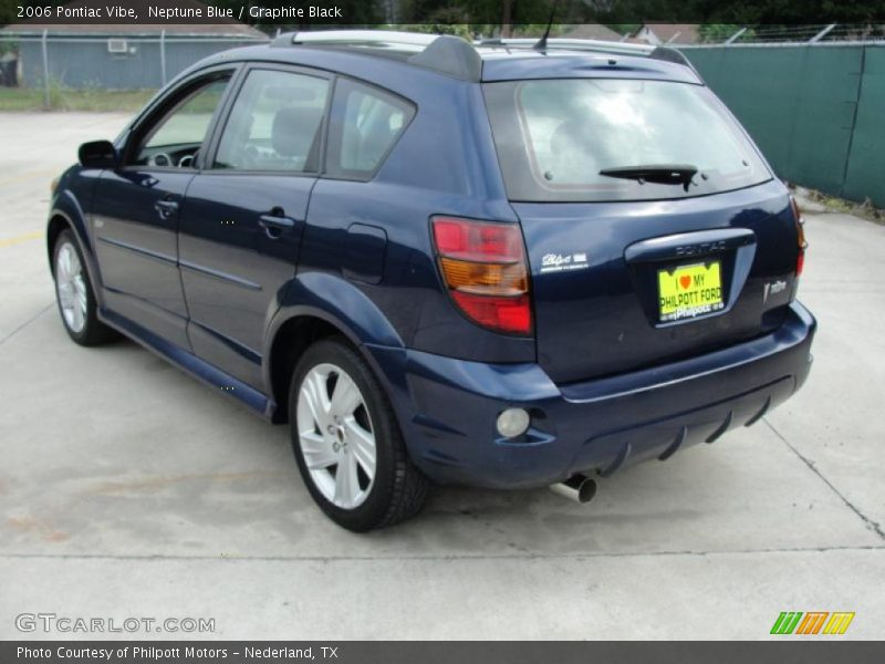 Neptune Blue / Graphite Black 2006 Pontiac Vibe