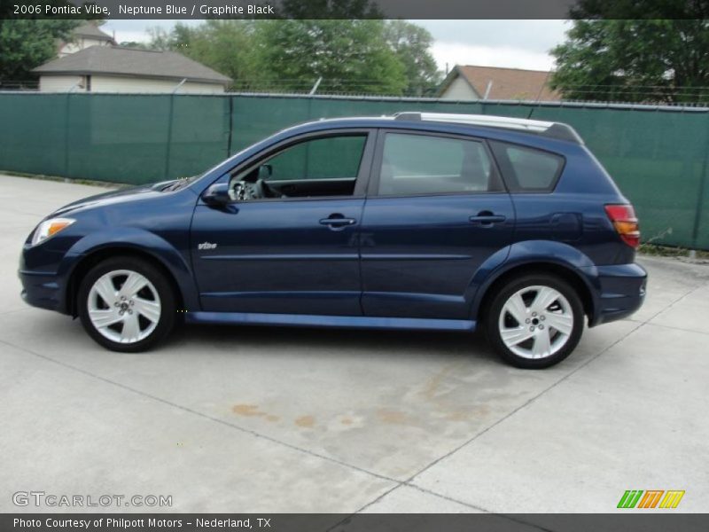 Neptune Blue / Graphite Black 2006 Pontiac Vibe