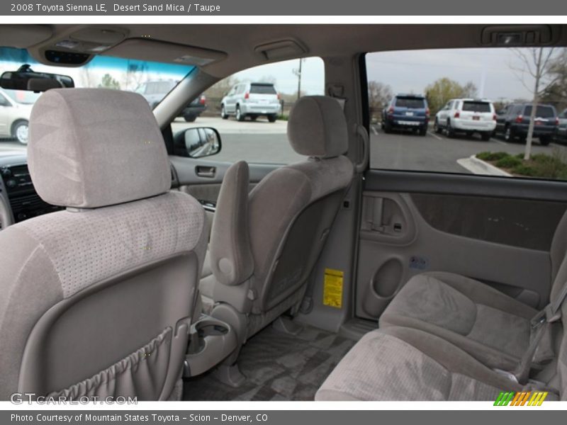 Desert Sand Mica / Taupe 2008 Toyota Sienna LE