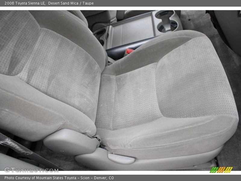 Desert Sand Mica / Taupe 2008 Toyota Sienna LE