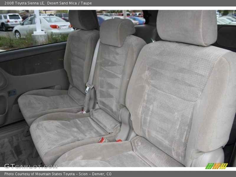 Desert Sand Mica / Taupe 2008 Toyota Sienna LE